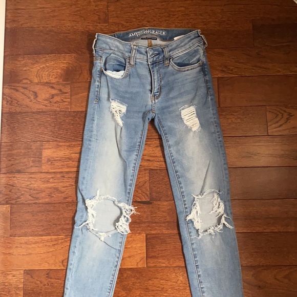 AE destroyed jeggings - Picture 2 of 6